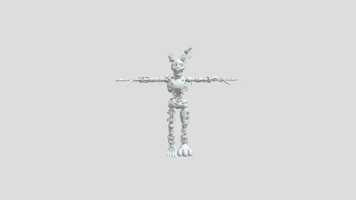 Fnaf-security-breach-burntrap 3D Model