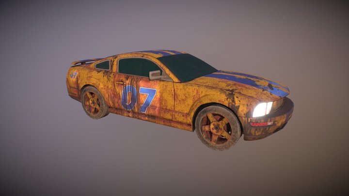 Renafox Sports Car model 3D Model