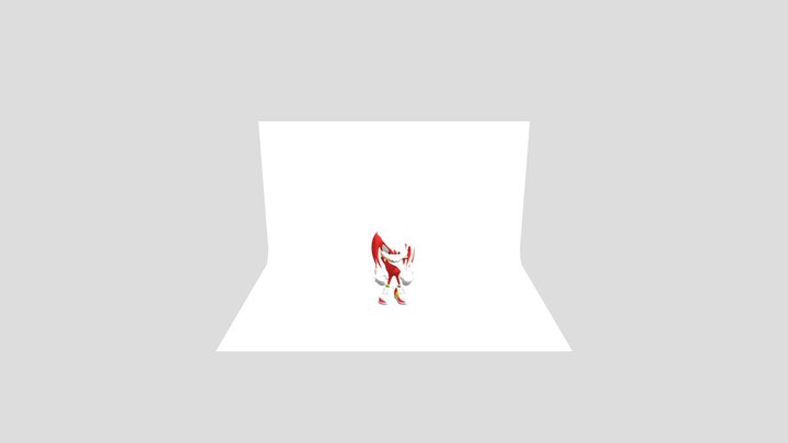 Fab Convert.com_ Classic+ Knuckles+JP (4) 3D Model