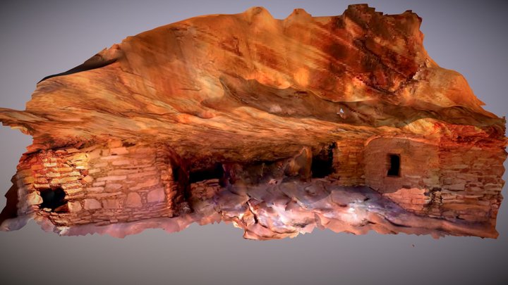 House on Fire from Instagram Photos 3D Model