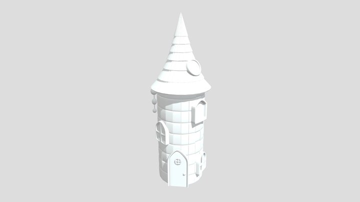 Stardew Valley's Wizard Tower 3D Model