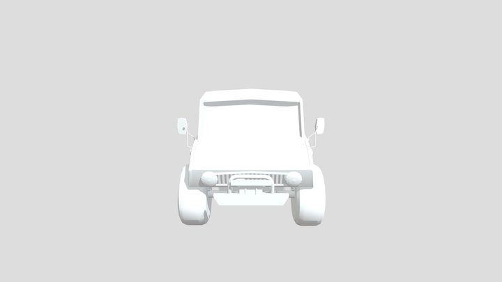 Big Car 3D Model