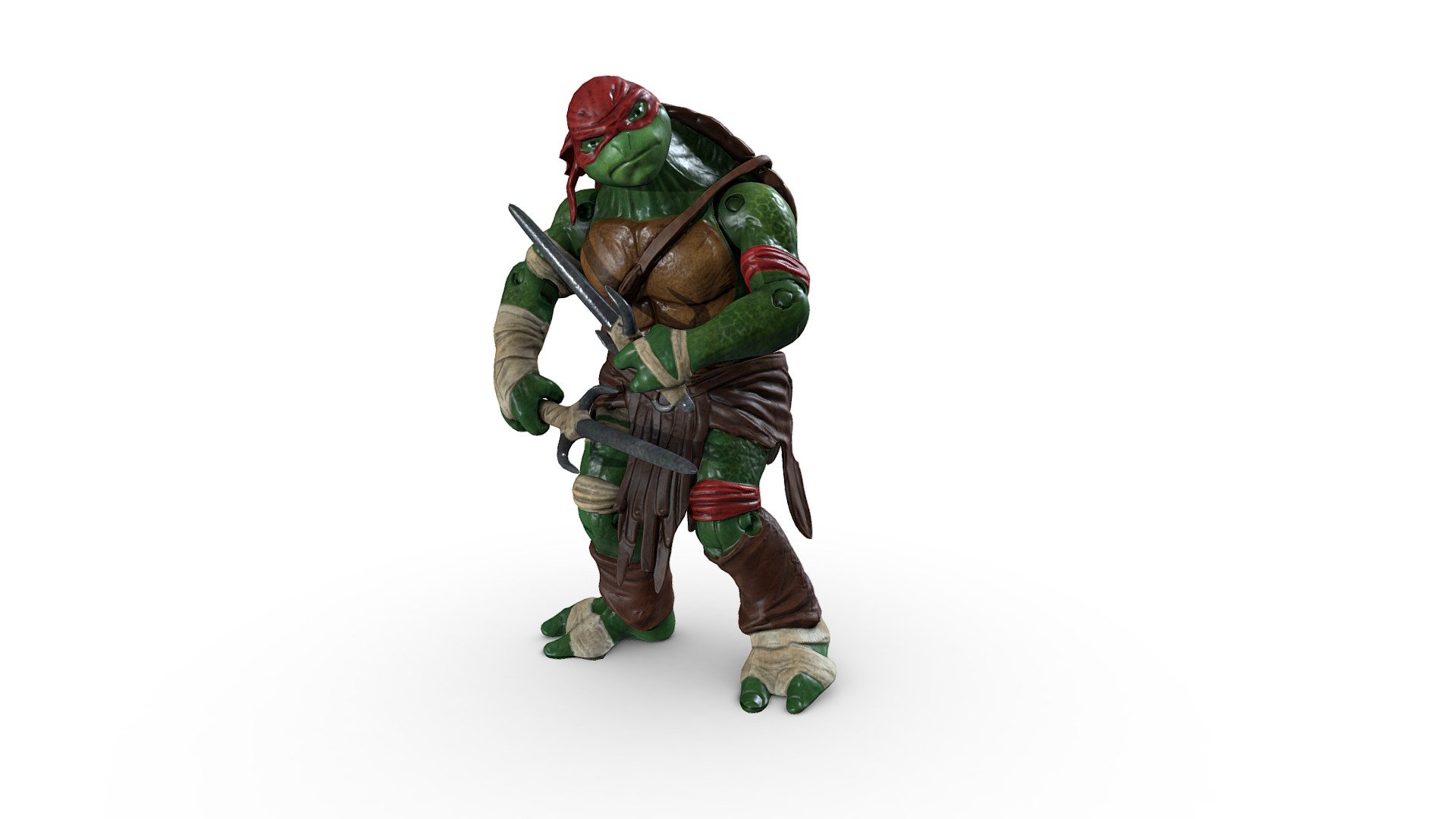 Raphael - TMNT Toy 3D Scan