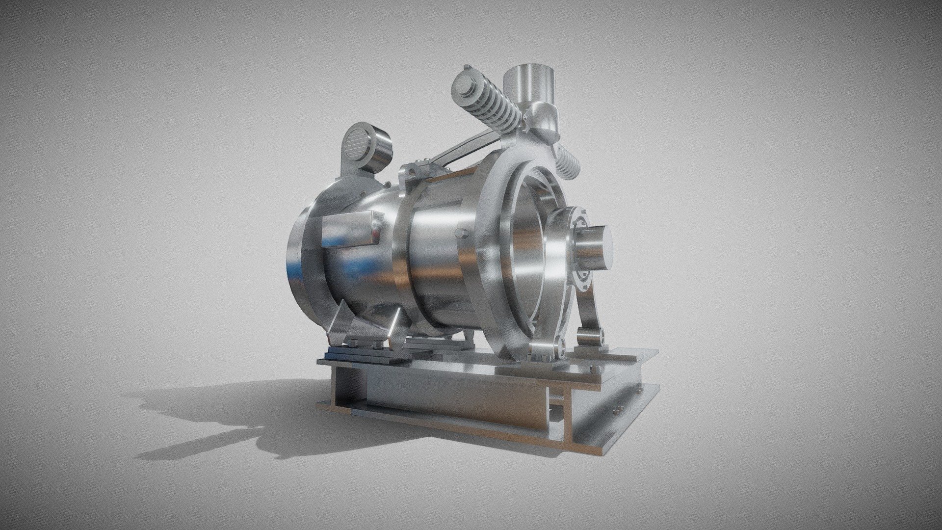 Motor mitsubishi 1981 3D model by (svivanco) [2492e6f