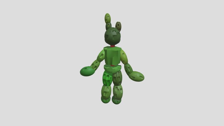 prisma springtrap 3D Model