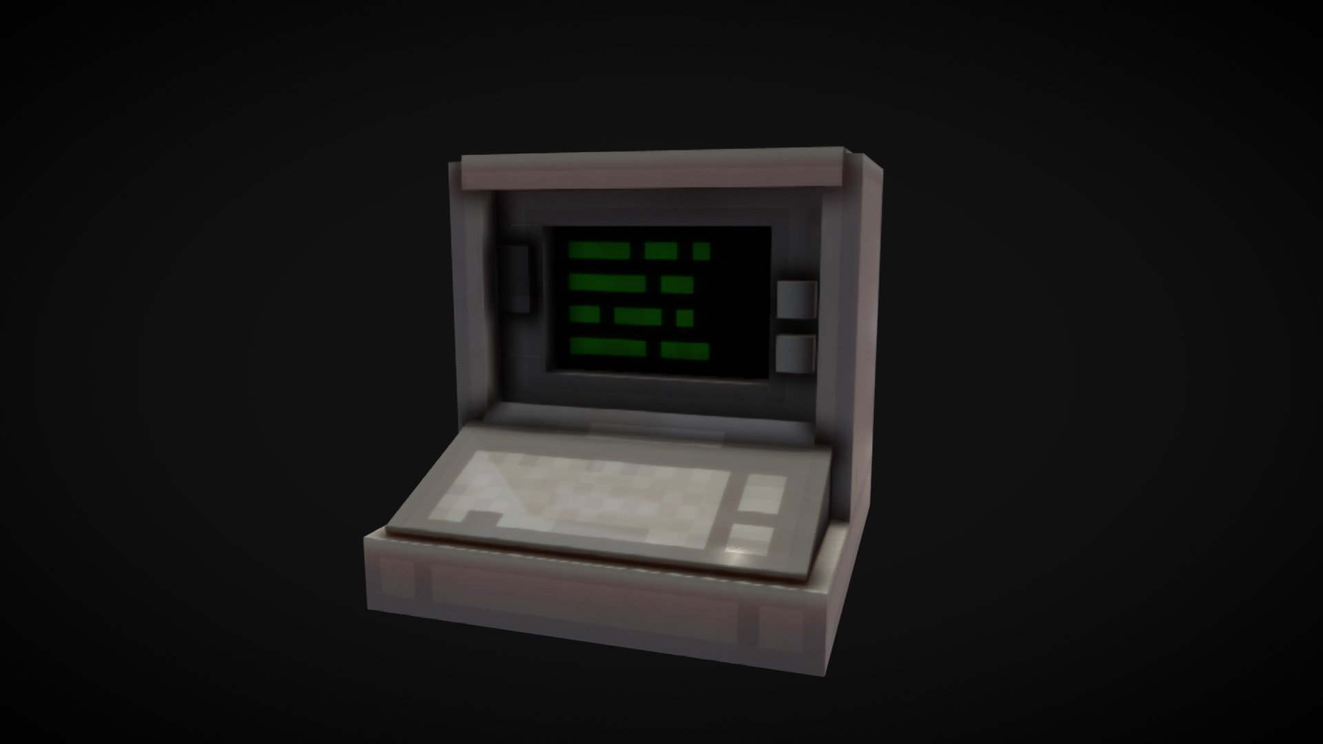 Fallout Terminal - Minecraft model - 3D model by Usaki [2493a60 ...