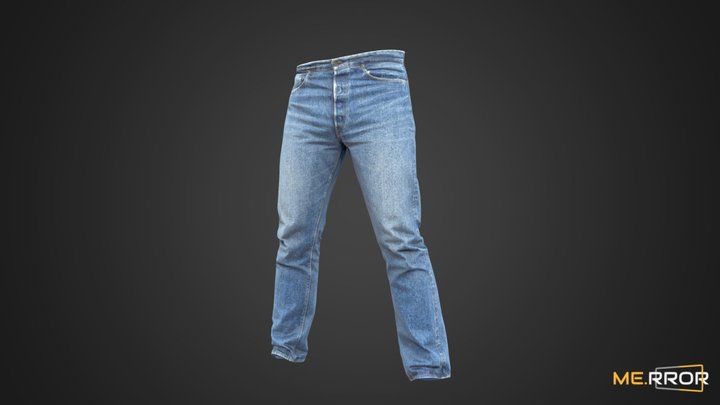 [Game-Ready] Male Jean 2 3D Model
