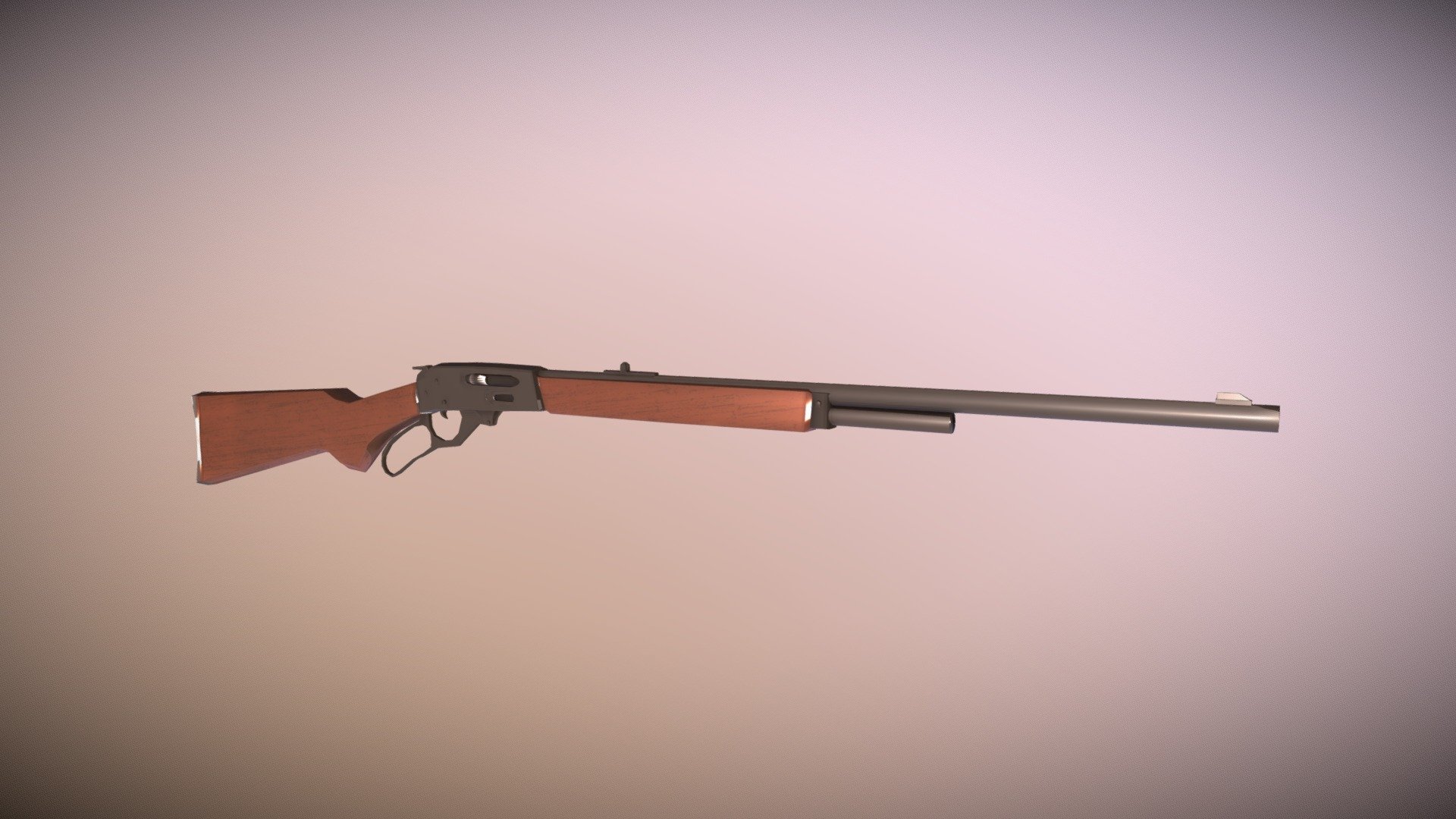 Lever Action Marlin Rifle