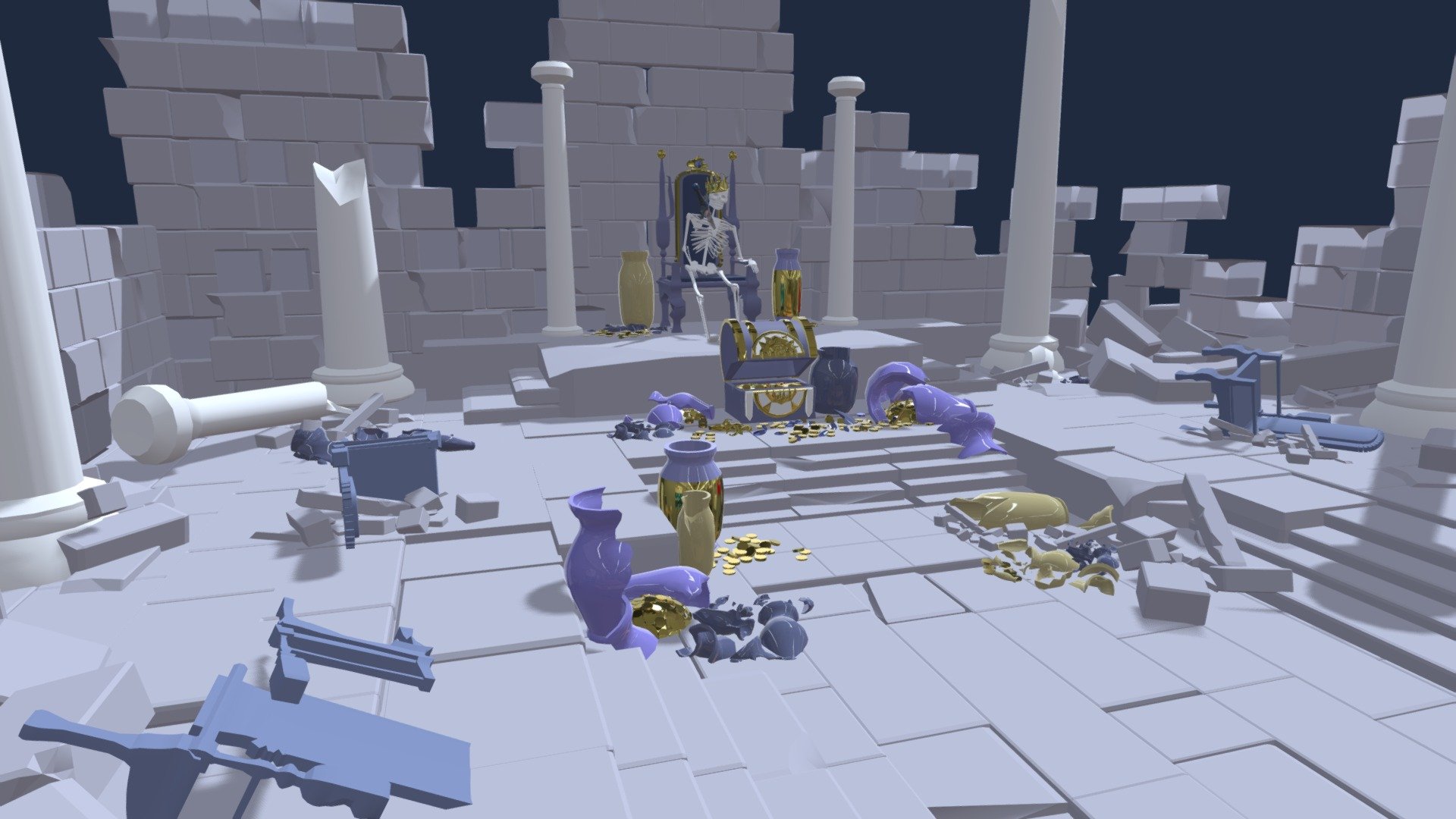 Throne Room - 3D model by Madalina (@andreeamadalina70) [249560d ...