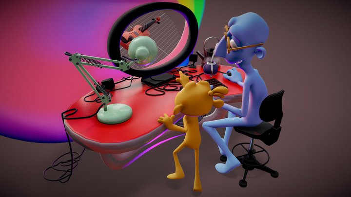 Alike new job 3D Model
