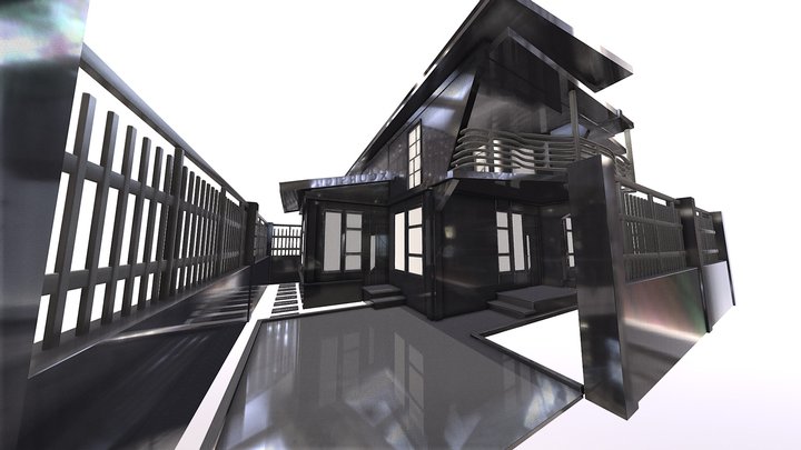 Beautifull california house! 3D Model