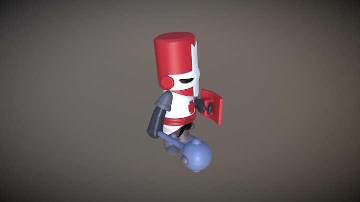 CastleCrashers_Red_Knight 3D Model
