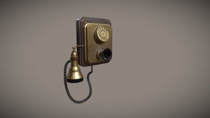Old Phone 3D Model