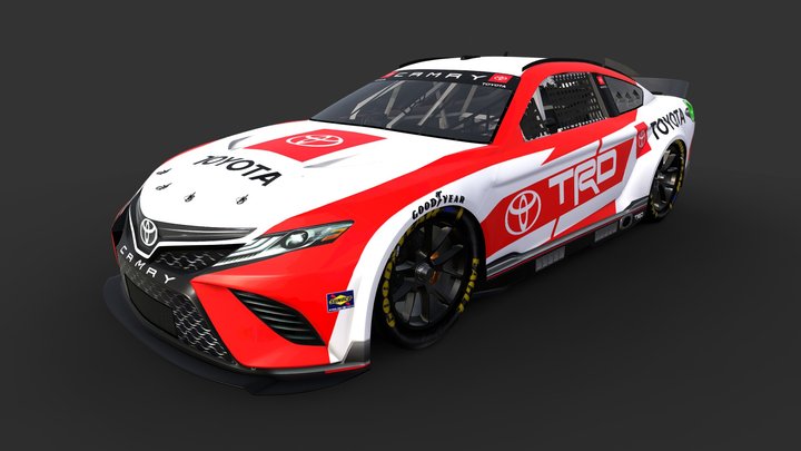 Toyota Camry NASCAR NEXTGEN 2022 3D Model