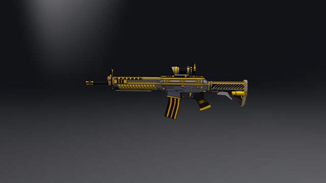 SSG556 Zenith 3D Model