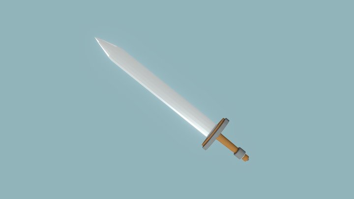 Iron Sword 3D Model
