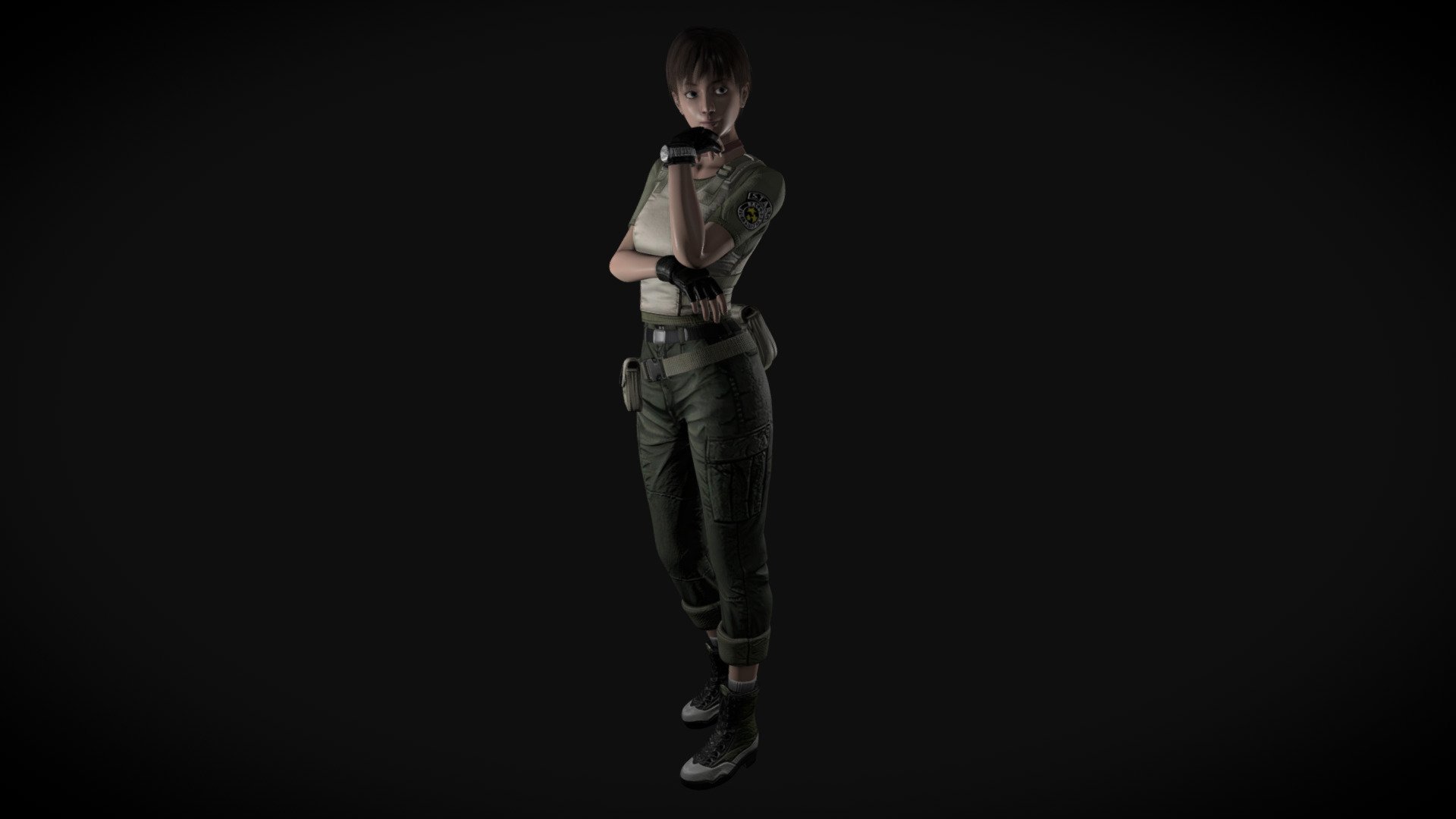 Rebecca Chambers (Resident Evil) - 3D model by EseJota11 [2497e95] -  Sketchfab