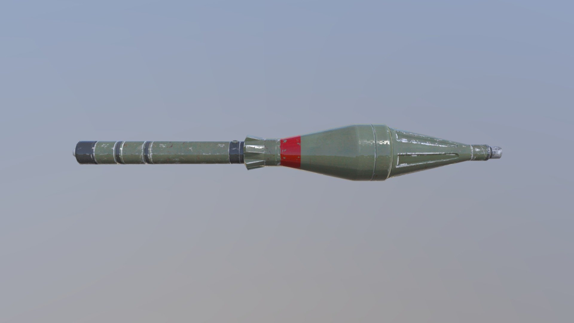 RPG7 Rocket 3D model by halloweeks [249956a] Sketchfab