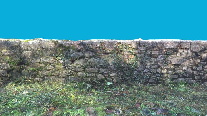 22E0847 CHS 20 South facing wall 3D Model