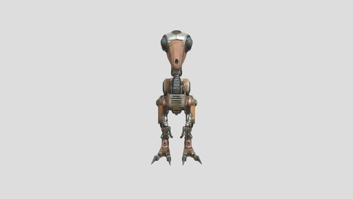 Rusty-raptor 3D Model