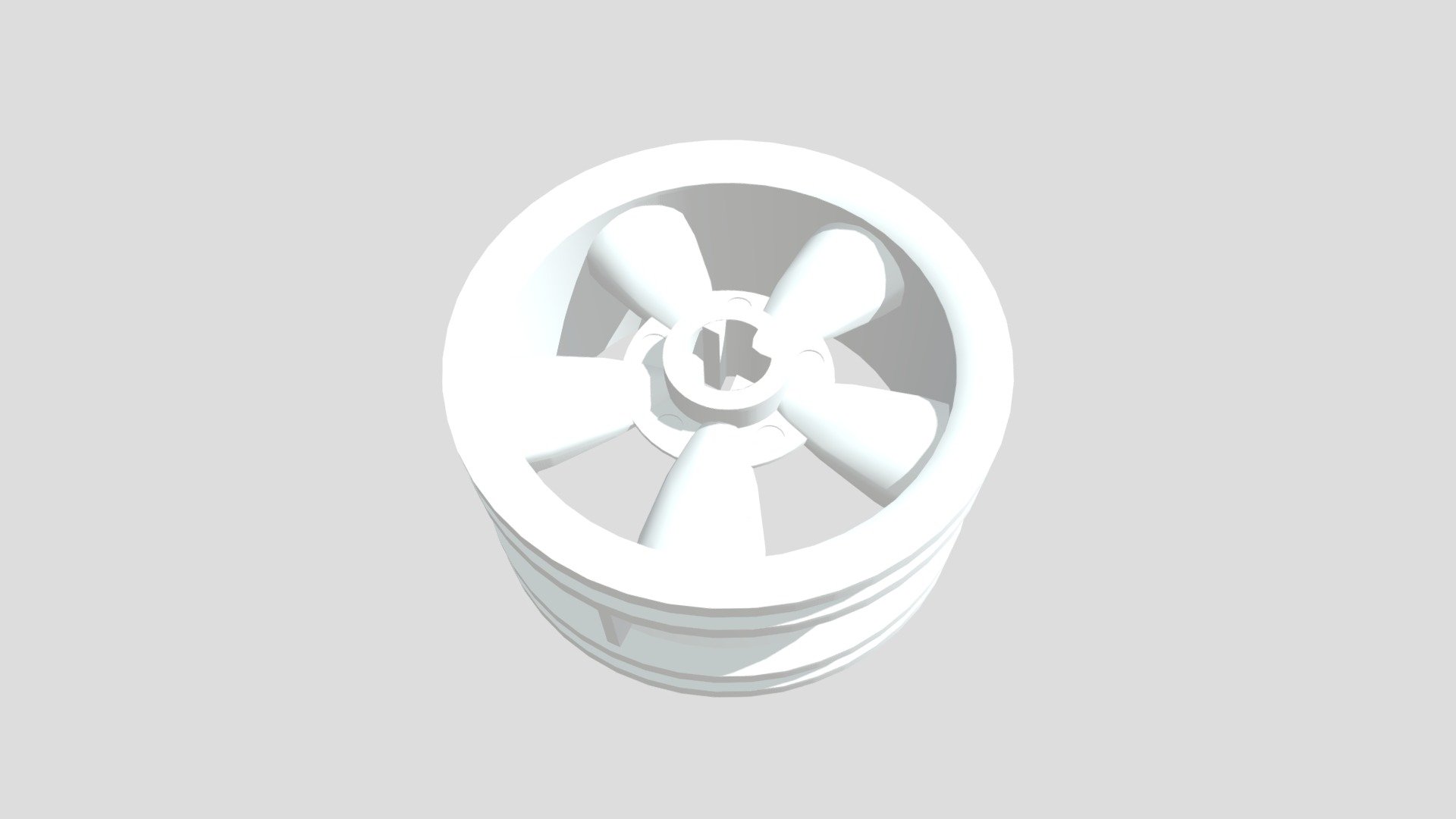 LEGO 'Wheel 30.4mm x 14mm with 5 Large Spokes'