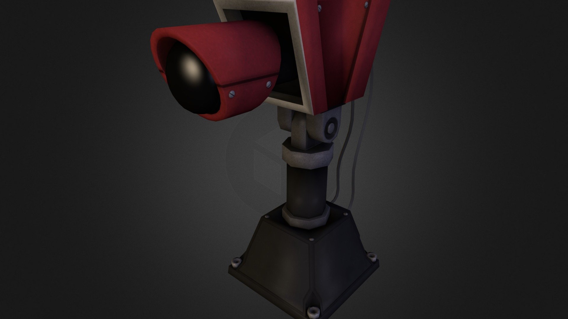 Security Camera - 3D model by Mark Guarnieri (@markguarnieri) [249d457 ...