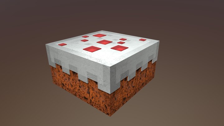 Minecraft Cake 3D Model