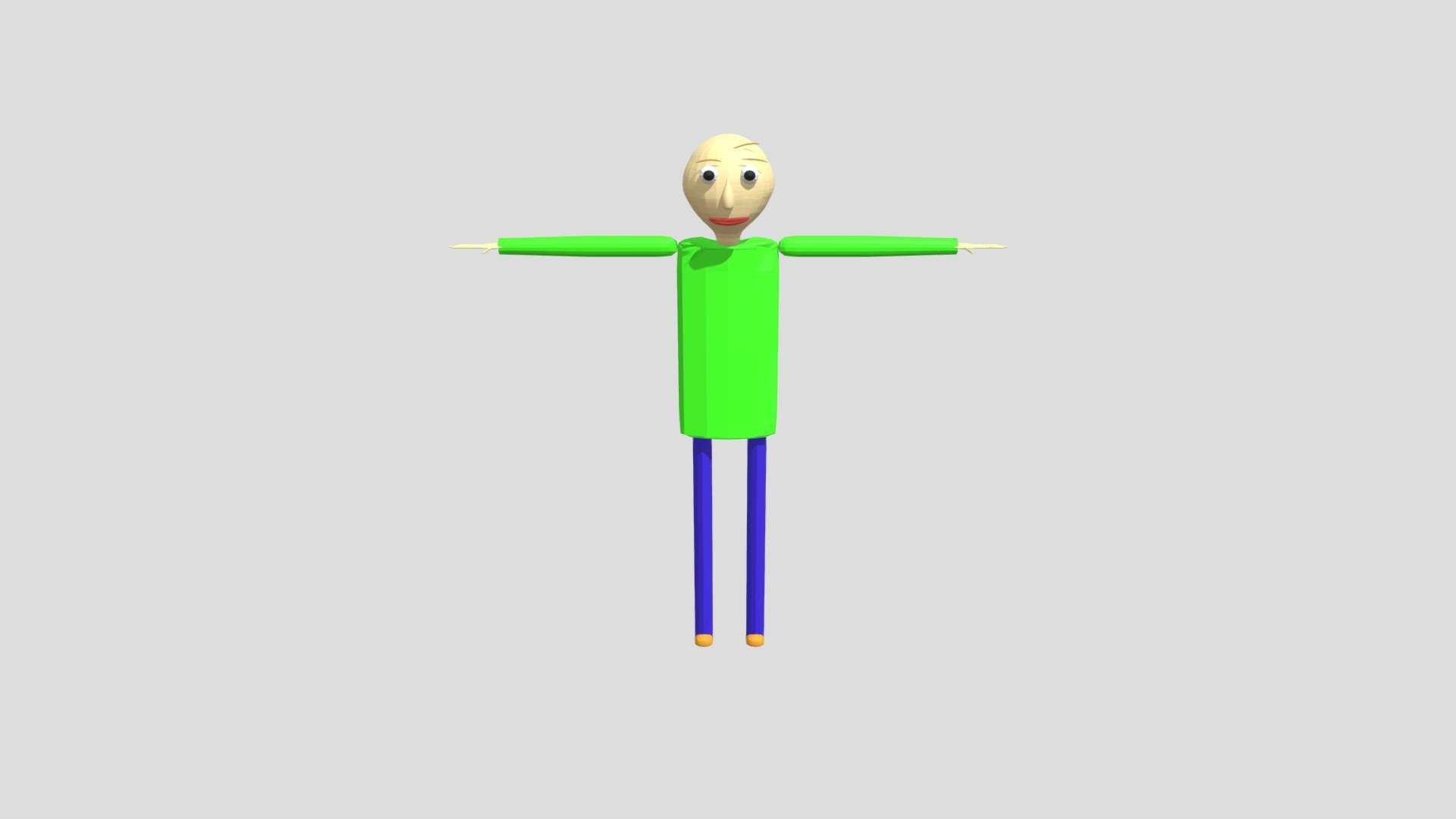 Baldi Model - 3D model by Gumball26257 [249d80f] - Sketchfab