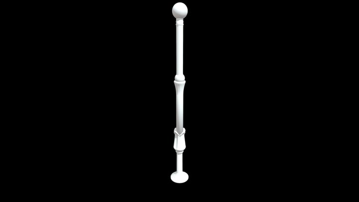 Steamcity railings 3D Model
