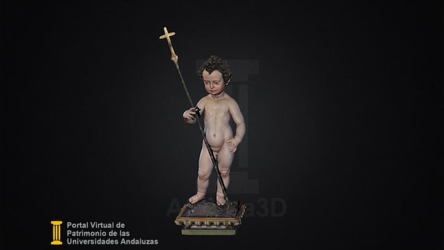 Niño Jesus 3D Model