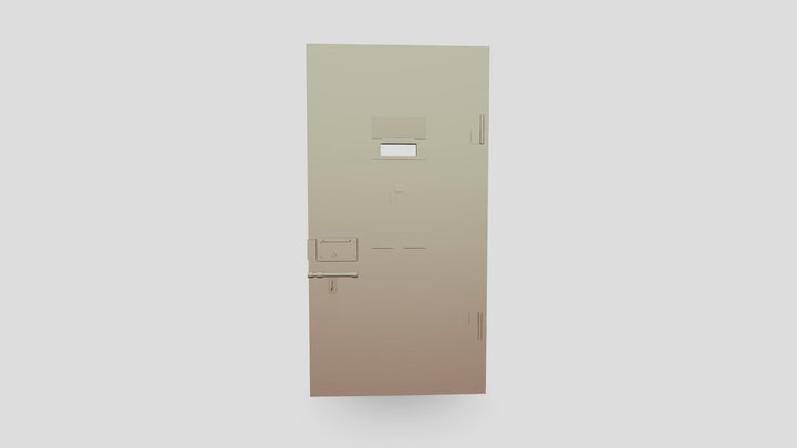 Russian Prison Door 3D Model