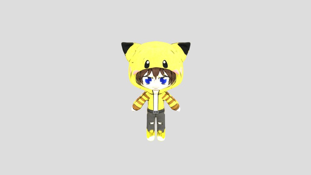 Altichu (My OC) (No Animation) (Rigged)