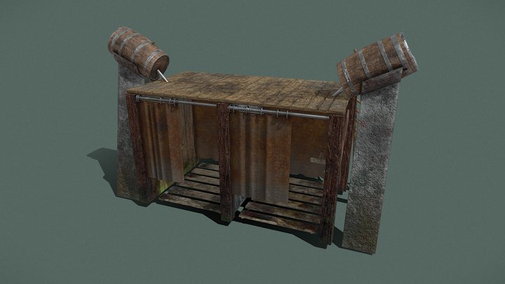 Medieval Shower – Free 3D Model STL