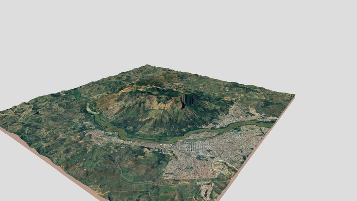 Pico da Ibituruna 3D Model