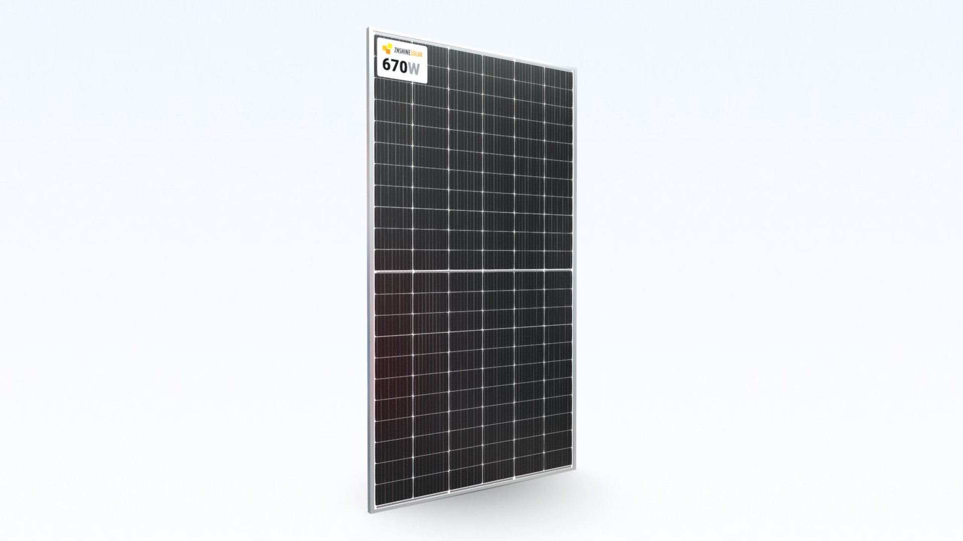 ZNShine Solar 670W Solar Panel 132 Cell Bifacial ZXM8-TPLDD132-670