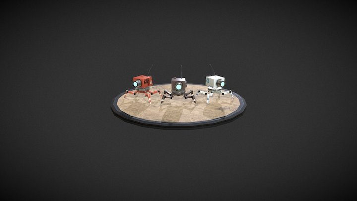 Warbot 3D Model