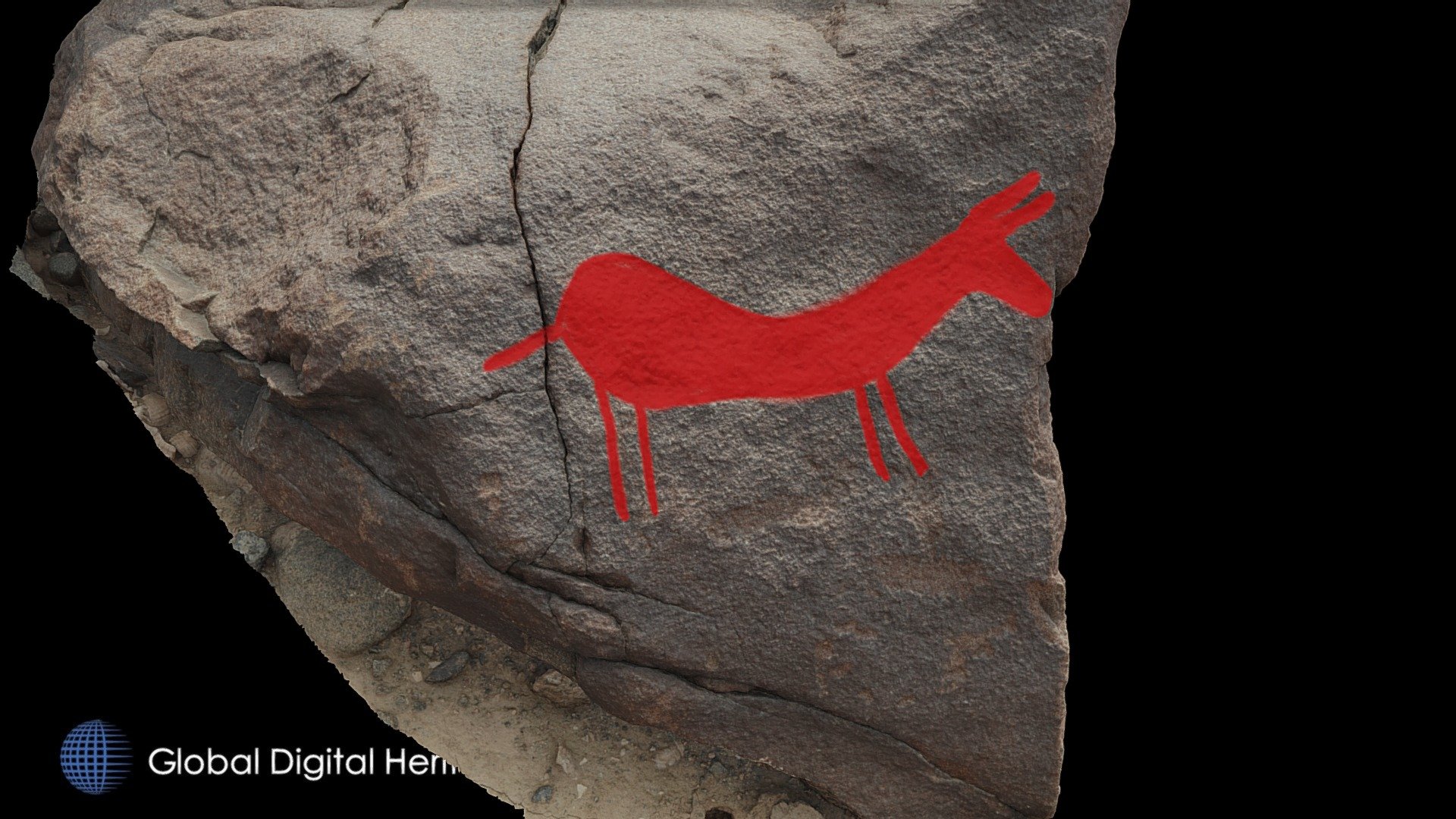 Petroglyph C17 Khatm Al Melaha, Kalba, Sharjah