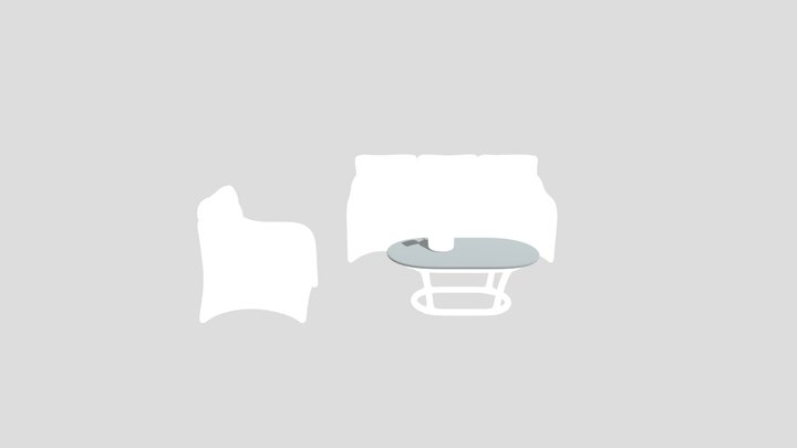 Wooden Sofa Set – Modello 3D gratuito STL
