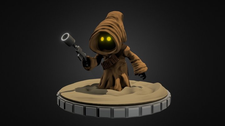 Starwars Jawa Model 3D Model