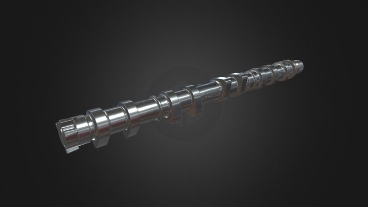 Jaguar XJ8 4.0 V8 Camshaft 3D Scan 3D Model