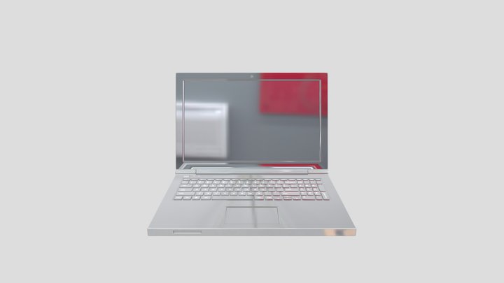 Laptop_1 3D Model