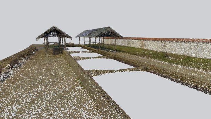 Les lavoirs de Coeuve (JU) 3D Model
