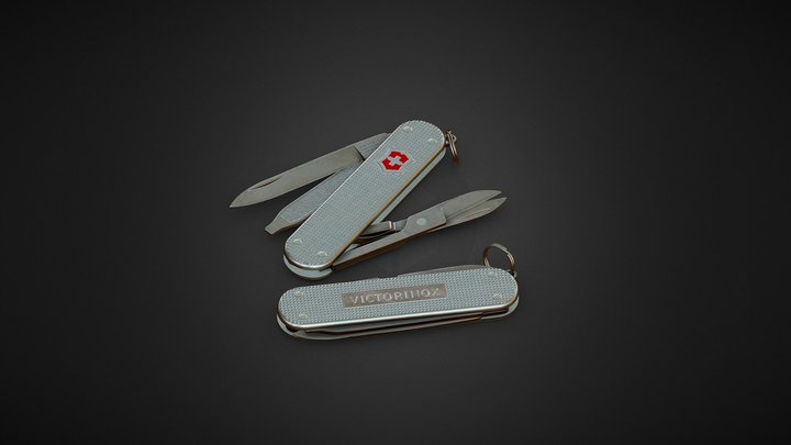 Victorinox Classic SD Alox 3D Model
