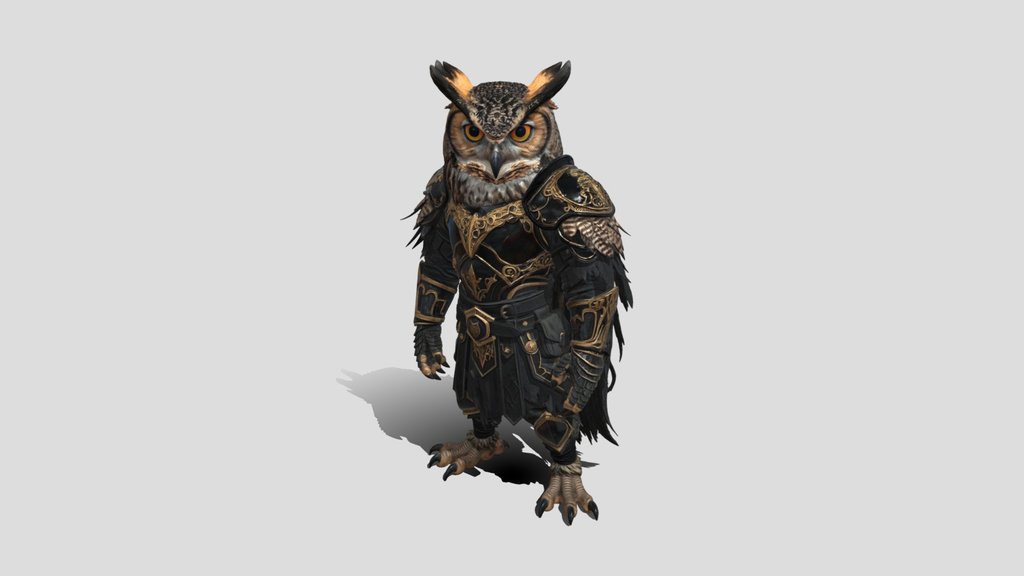 Armored Owl Warrior