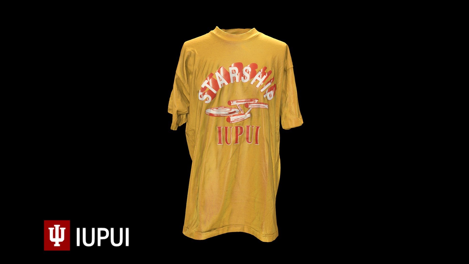 Starship IUPUI T-Shirt - Yellow