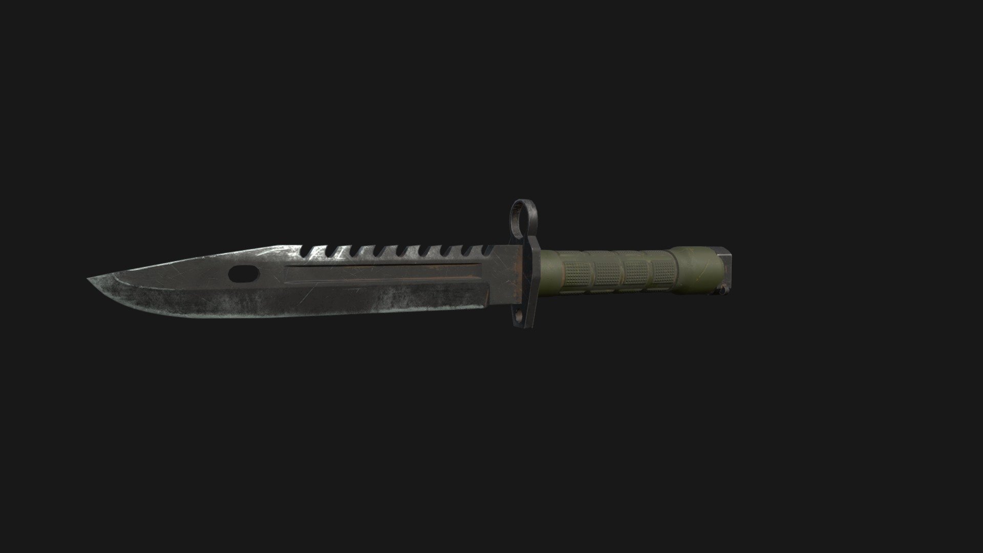 M9 Bayonet Low - Download Free 3D model by dimonodinlimon [24a72ca ...