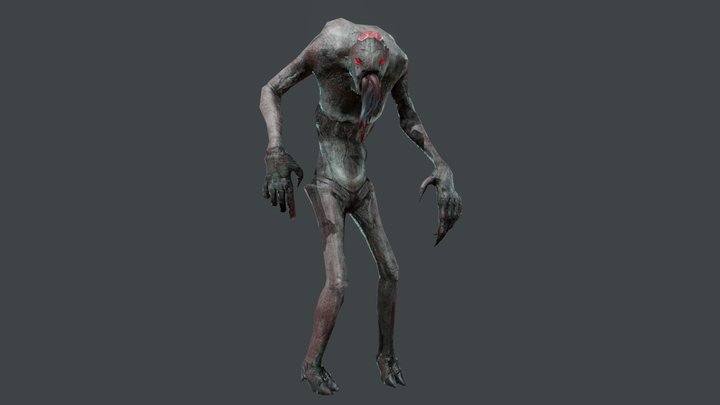 Mob for a game 3D Model