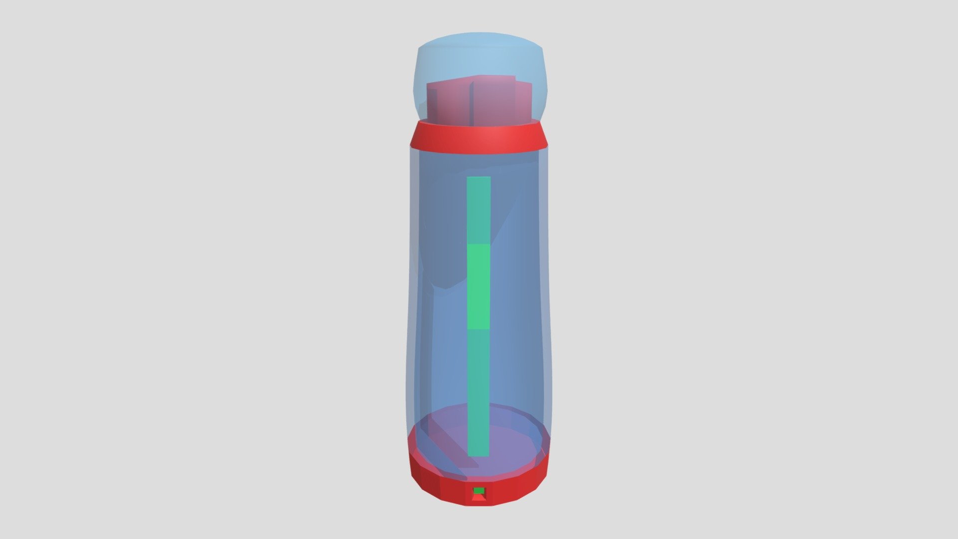 3d Model Representation For A Smart Bottle 3d Model By Revaega