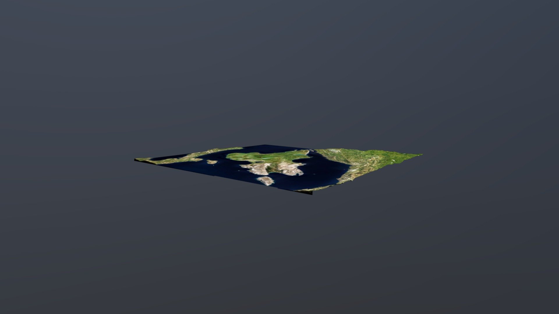 Krk Terrain  - 250K, 40 MB