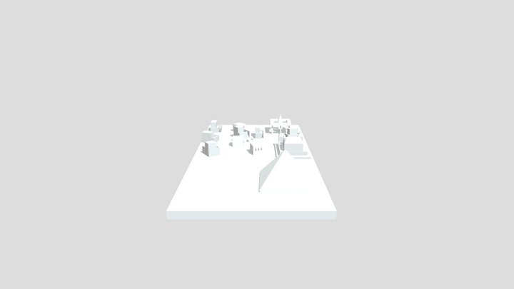 Egyptian Diorama 3D Model